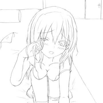 優希ちゃん下着でお誘い？