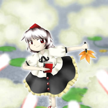 大蝦蟇の池の風神少女