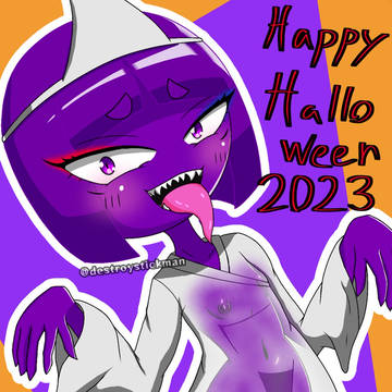 ハロウィンイラスト2023(差分)