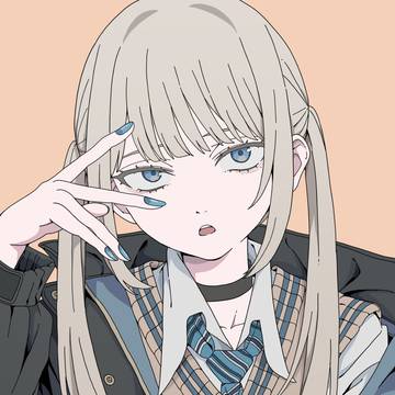 三白眼ちゃん