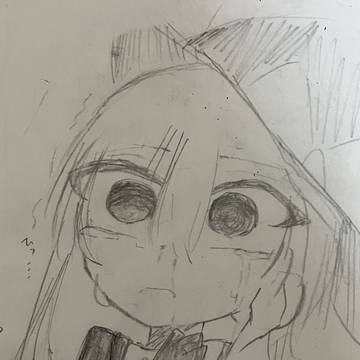 怯えるRIくん