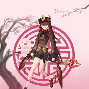 朗桃(原神)Hu Tao (Genshin Impact)