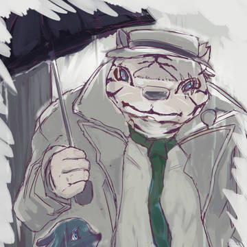 トラとコイヌ