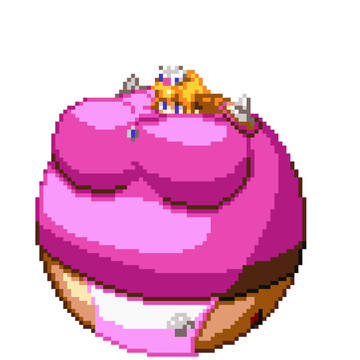 peach as a balloon and a berry