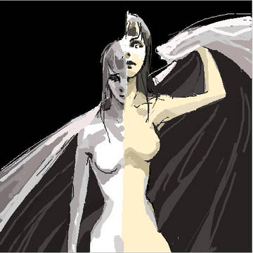 私の身体という見えないものが私の見るもう一つの身体を身に着ける