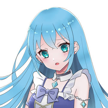 初音ミク（二枚集）片方髪下ろしバージョン