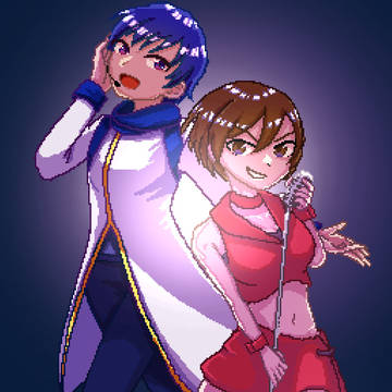 【MEIKO・KAITO】ドット