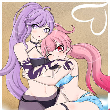 Aisha and Laby!