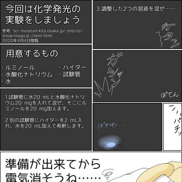 ヴィゴの楽しい化学実験2【化学発光】