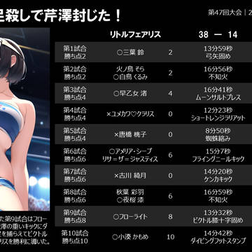 プロレスリング・飛翔 第47回大会(Hリーグ2023)