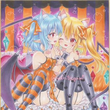 ハロウィン 猫レミフラ
