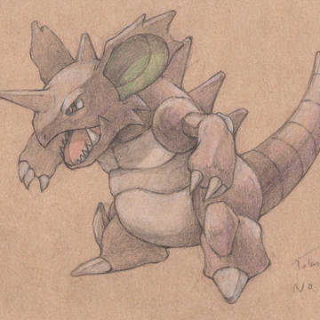 No.0034 ニドキング / Nidoking