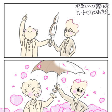 グッドオーメンズ　イラスト練習中