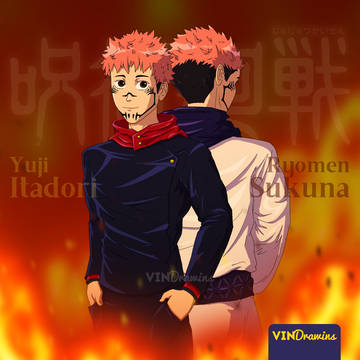 Yuji Sukuna Fanart
