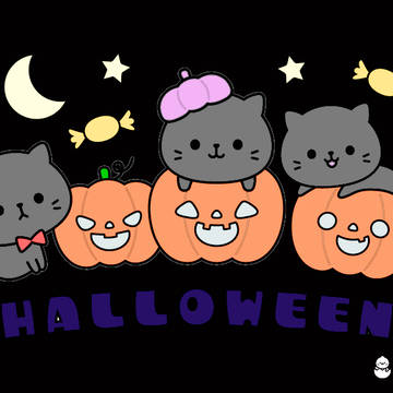 線画塗ってみたハロウィンVe