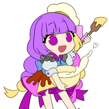オリジナル線画塗ってみた