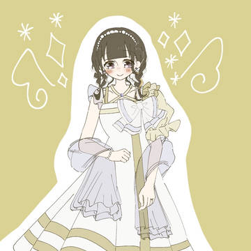 天界の特注ドレス