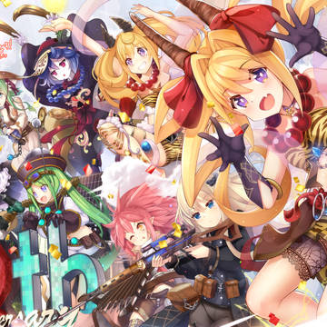 千年戦争アイギス　１０周年記念イラスト