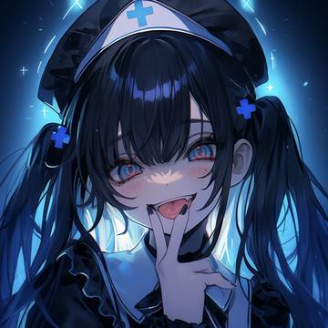 ネオンブルー×悪魔ナース