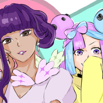 リップお姉様とナンジャモちゃん