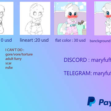 new sheet commission