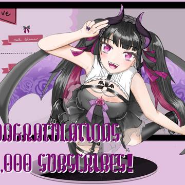 Youtube登録1000名記念