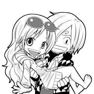 sanji X nami