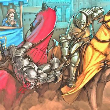Mounted Battle Axes
