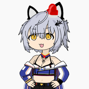 ずんだもん風パト猫