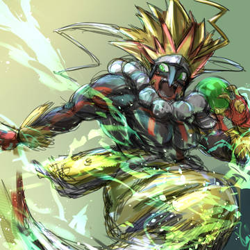 バウトモン「迅雷･･･廻天戟！！」