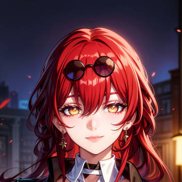 Himeko dressed as Kafka