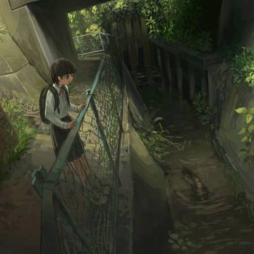 でかい魚がいた