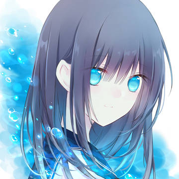 青に溶ける