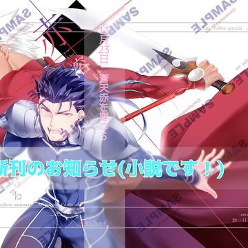 【槍弓】11/23スパーク蒼天赤を穿つ５新刊サンプル