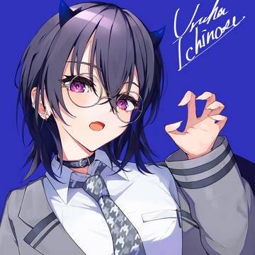 のせ新衣装！！！ショート眼鏡