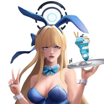 Bunny Toki service 💙📷