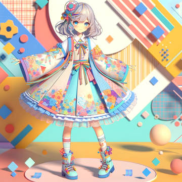 キャンディカラーの幻想