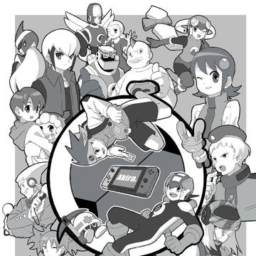 エグゼアンソロ寄稿イラスト