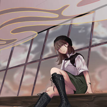 Smiling girl