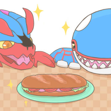 ＼サンドウィッチだー！／
