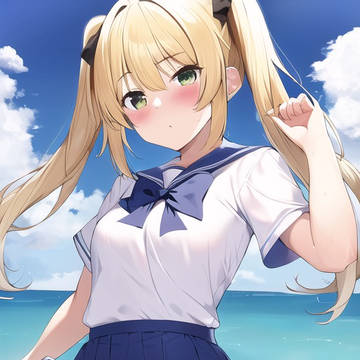 ツインテール少女