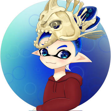 過去に描いたイカボーイ