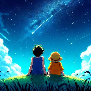 Ace and Luffy