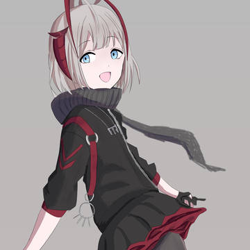 W(アークナイツ）衣装の芹沢あさひ