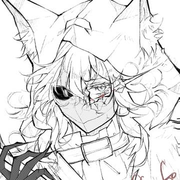 Broken mask