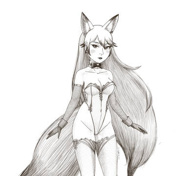キタキツネ(バニースーツ)