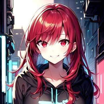 赤髪の女の子