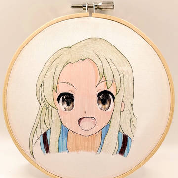 涼宮ハルヒの憂鬱 鶴屋さん 刺繍
