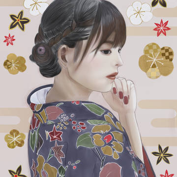 和服の女の子