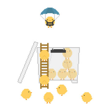 ひよこドット絵まとめ①